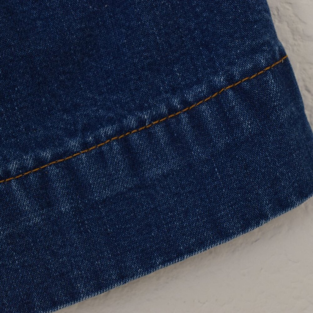 Vintage 1980s Blue‎ High-Waisted Cotton Shorts by Liz Claiborne | 22-24 waist - Picture 8 of 13